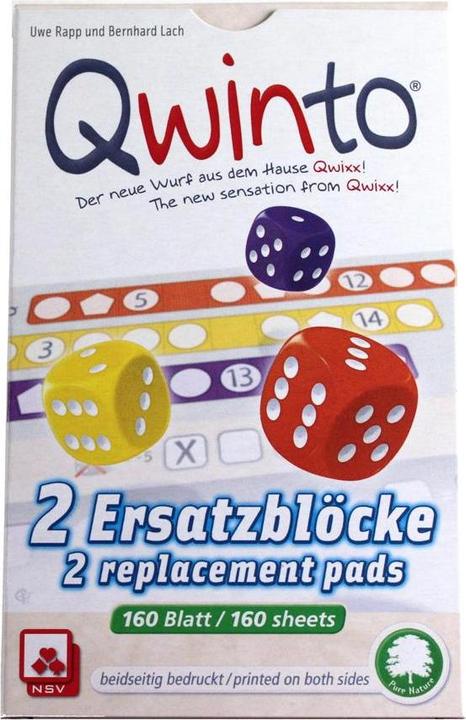 Actual product image NSV Qwinto Natureline - Replacement Blocks