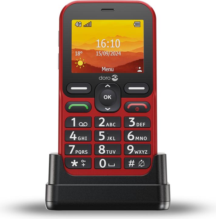 Produktbild Doro Leva L11, R??d (2.40", 2 Mpx, 4G)