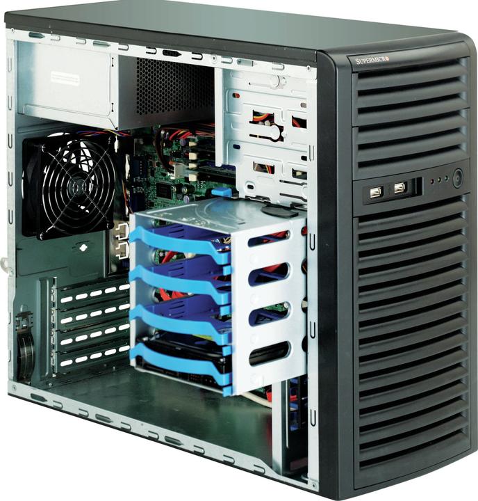 Image du produit Supermicro SC731i-300B : tour micro-ATX (mATX)