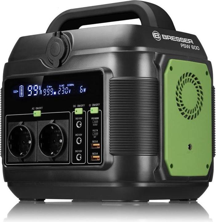 Actual product image Bresser Portable Power Station 600 Watt (576 Wh)