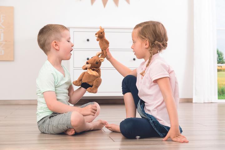 Image du produit Beleduc Marionnette mère/enfant kangourou Kanga & Juju