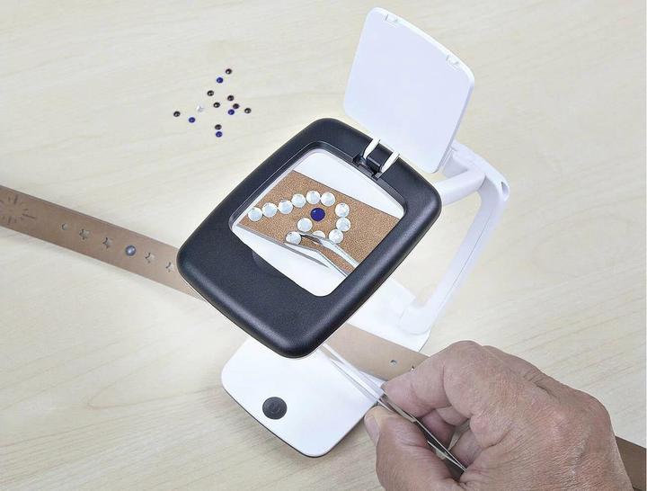 Actual product image Wedo Table loupe with LED lighting