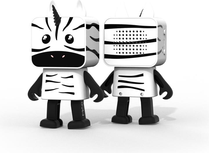 Actual product image Mobility on Board Dancing Animals speaker Zebra (4 h, Rechargeable battery operated)