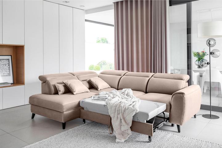 Actual product image ELTAP Noble (Corner sofa, 4-seater, Sofa bed)