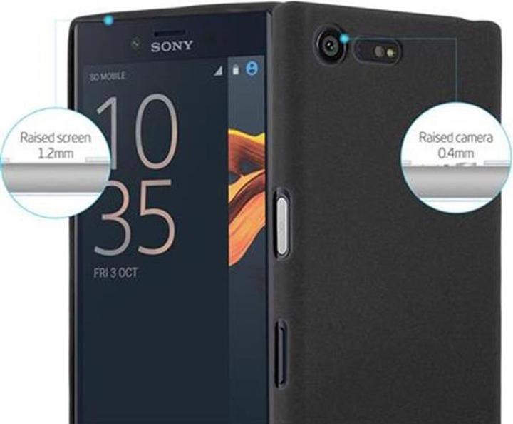 Actual product image Cadorabo Bumper TPU Frosted (Sony Xperia X Compact)