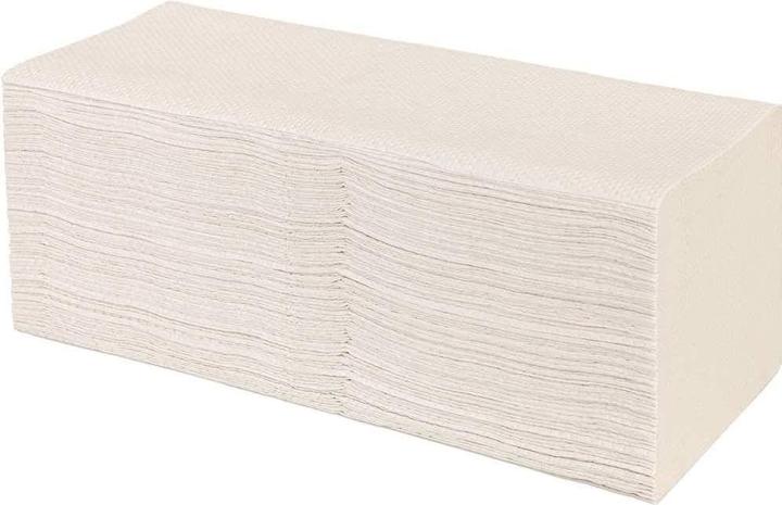 Image du produit Huchtemeier Papier INGEBORG - serviettes pliées, pliage en N, 21x24cm, 3000 feuilles - 100% CO2 (200 x)