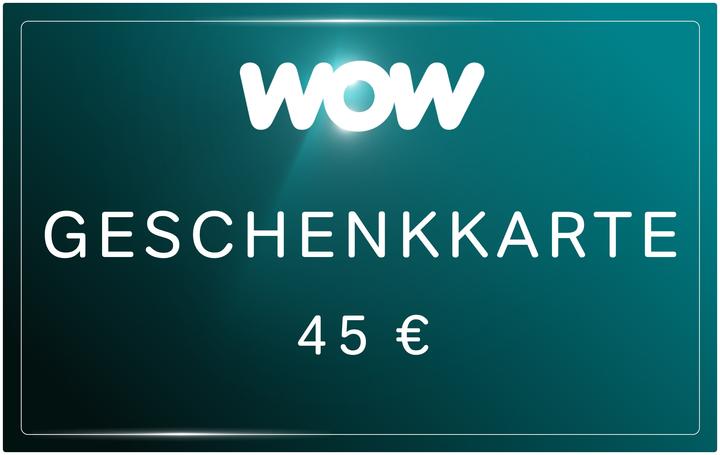 Actual product image WOW TV Streaming gift card (45 EUR)