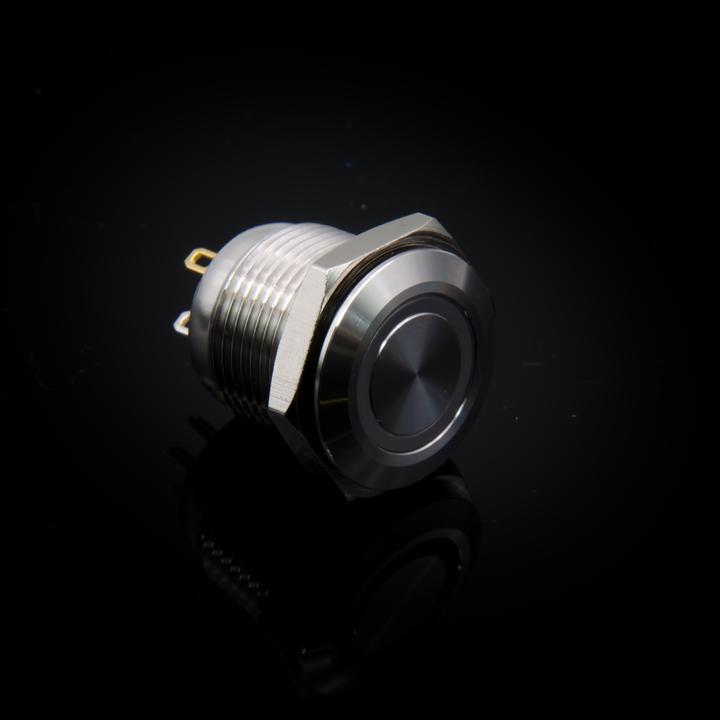 Immagine prodotto Purecrea Pulsante da 16 mm con illuminazione RGB 5V - acciaio inox