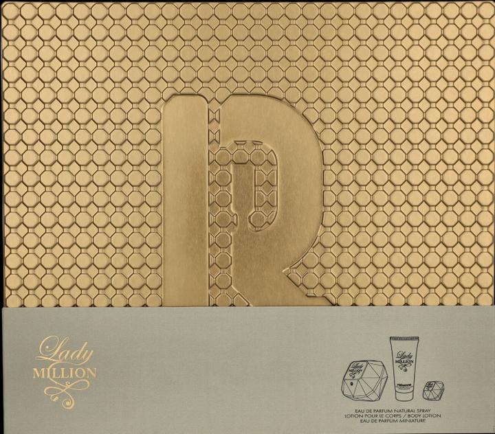 Produktbild Paco Rabanne Lady Million Edp Spray 80 ml Sets (Eau de Parfum, 185 ml)