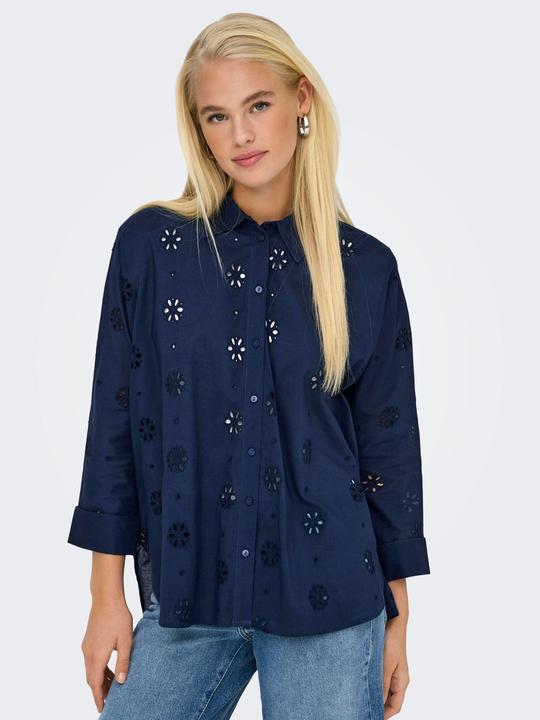 Immagine prodotto Only Onlnew Lina Grace Ls Brod Angl Shirt Wvn (XS)