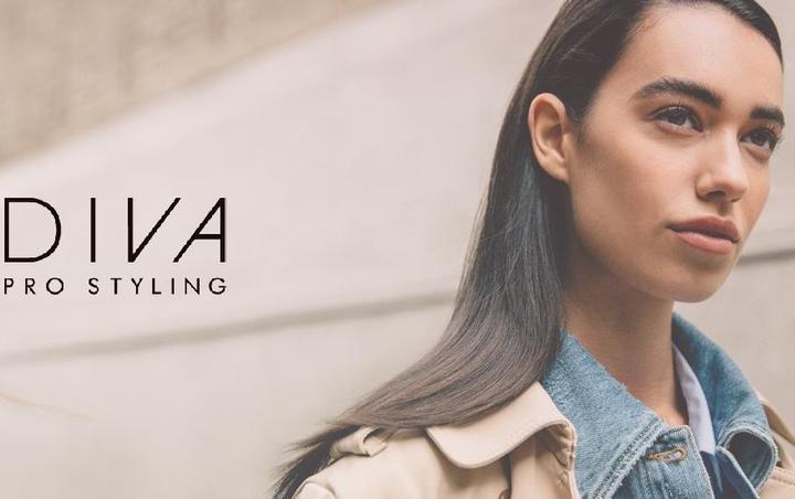 Actual product image Diva Professional Styling Intelligent Digital Styler Periwinkle (Straightening iron)