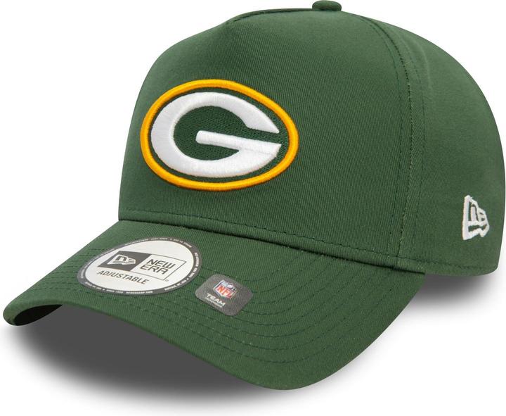 Actual product image New Era E-Frame Trucker Cap - Green Bay Packers Celtic Green