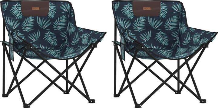 Actual product image VidaXL Camping chairs 2 pcs. with folding bag