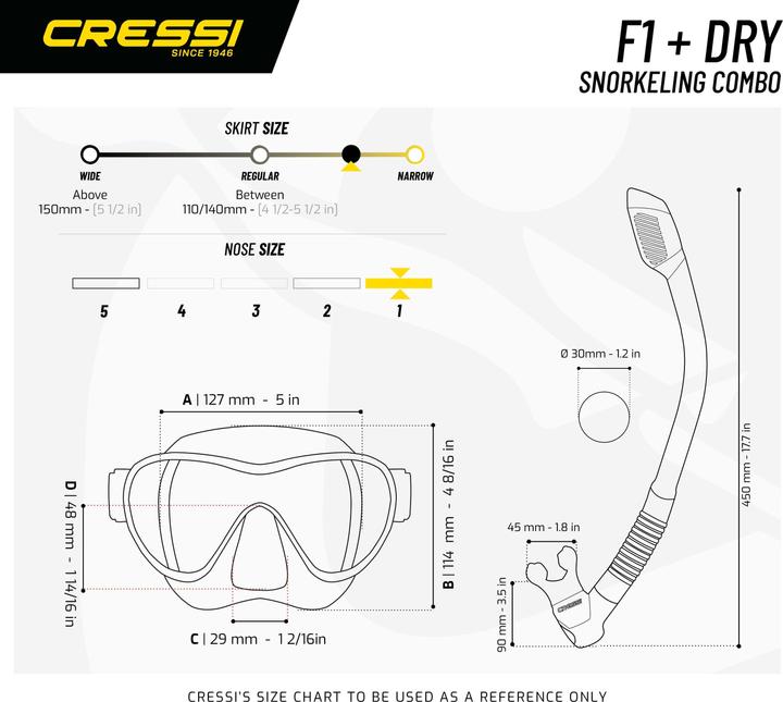 Productafbeelding Cressi F1