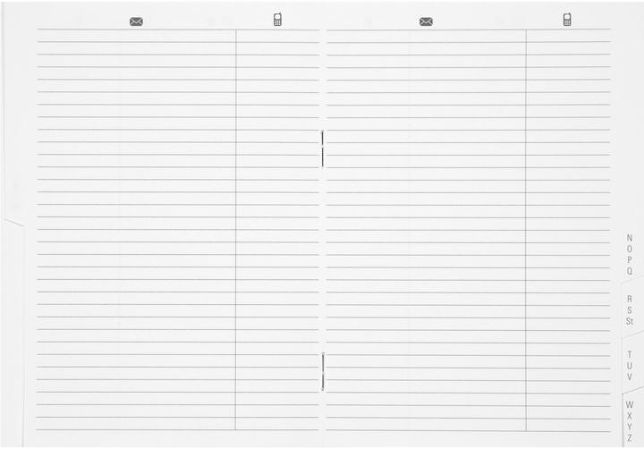 Actual product image Biella Address register 10x13,9cm 0855308.0 (A6)
