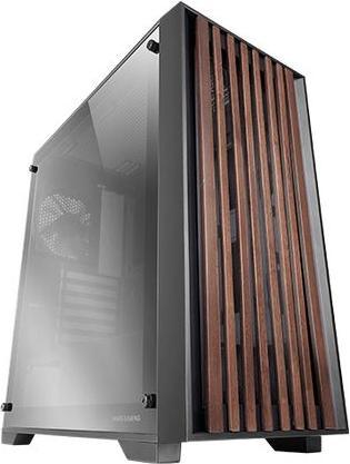 Actual product image Mars Gaming Boitier Moyen Tour Atx Mc-Wood RGB Avec Panneau Vitré (Noir/Chrome) (mATX, ATX, Mini-ITX)