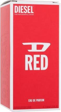 Actual product image Diesel D by Red Eau de Parfum (Eau de parfum, 50 ml)