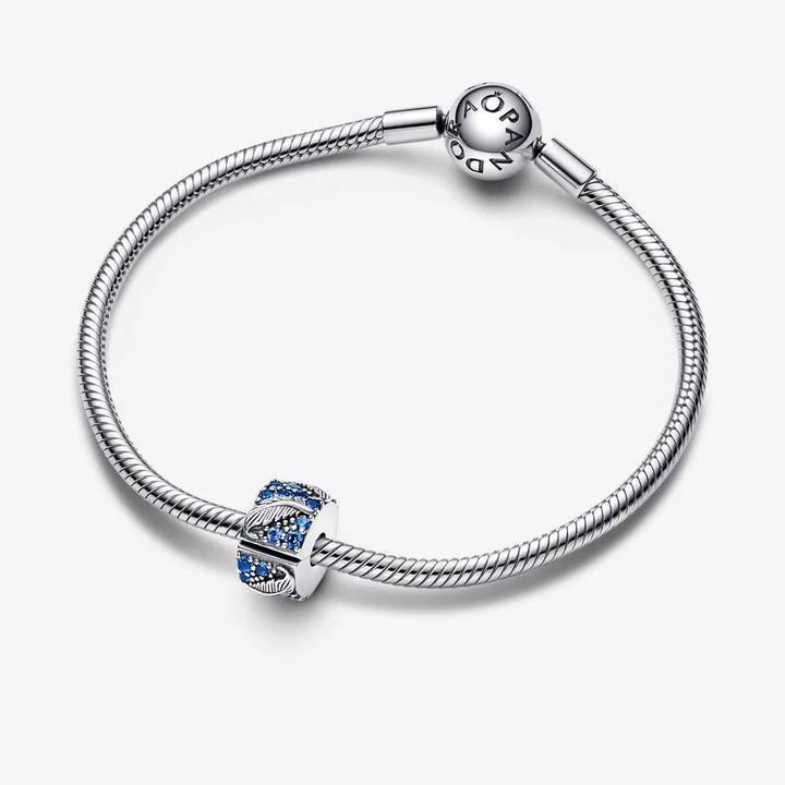 Produktbild Pandora Geschwungene Feder & Pavé Clip (Sterling Silber 925)