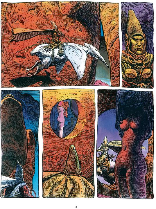 Actual product image Moebius Collection: Arzach / Die hermetische Garage (German, Moebius, 2021)