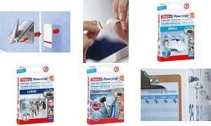 Immagine prodotto tesa Powerstrips LARGE, 2kg di forza di tenuta, 10x strisce biadesive