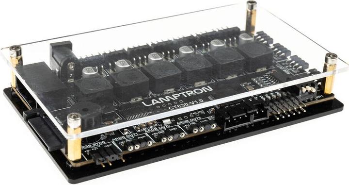 Immagine prodotto Lamptron CT625 All-In-One Controller, 6x IPS - schwarz (6 Ventilatore)