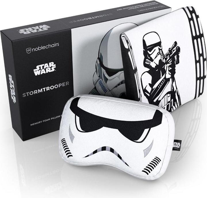 Actual product image noblechairs Memory Foam Pillow Set - Stormtrooper Edition