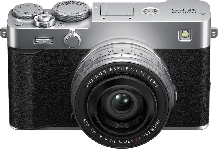 Produktbild Fujifilm X-E5 Silver Kit XF23mm F2.8 (40.20 Mpx, APS-C / DX)