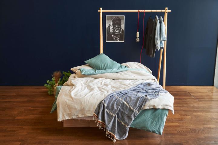 Actual product image Room05 Washed Satin (Pillowcase, 50 x 70 cm)