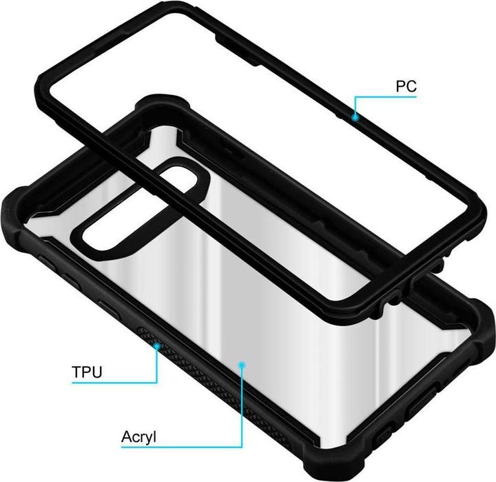 Produktbild Cadorabo Hybrid 2-in-1 Acrylic Cover (Samsung Galaxy S10)