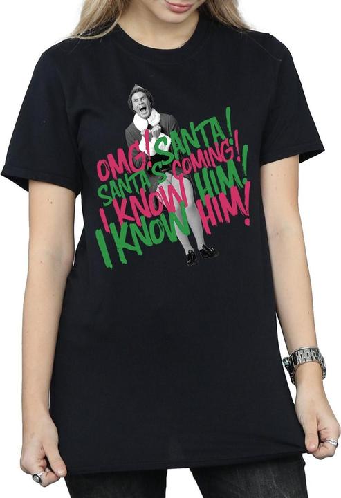 Produktbild Elf Santa's Coming TShirt (S)