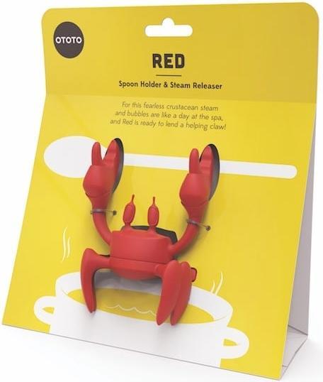 Immagine prodotto Ototo Portacucchiaio rosso e grilletto per il vapore
