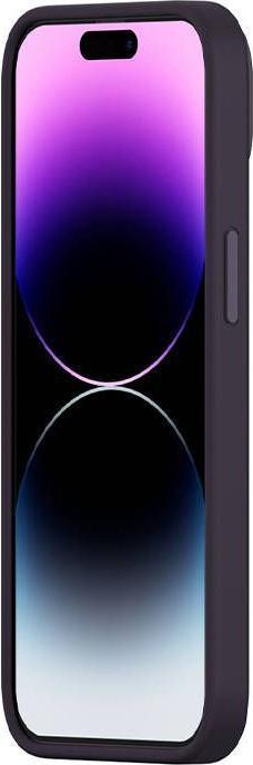 Actual product image Baseus Liquid Silica Gel Case for iPhone 14 Pro (Elderberry)+ tempered glass + cleaning kit (Apple iPhone 14 Pro)