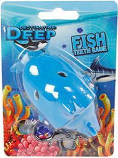 Actual product image Sombo Biting Shark Blue Display