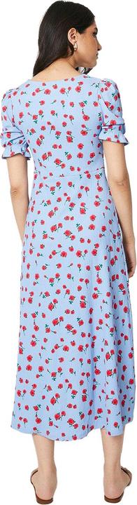 Immagine prodotto Dorothy Perkins Vestito Midi Rosa Scollo a V Maniche Corte Donna (42 D)