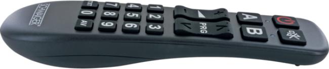 Actual product image Schwaiger 20 keys, 2x AAA (Universal remote control, Infrared)