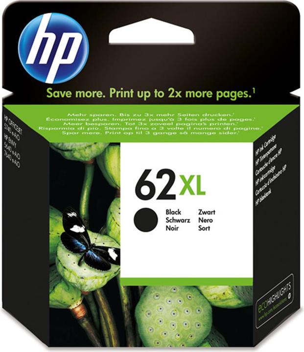 Actual product image HP Ink No.62XL Juodas (C2P05AE)