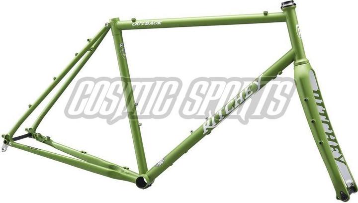 Immagine prodotto Ritchey Kit telaio Outback V2 Disc Gravel, 650B/700C, XS, verde guacamole/bianco