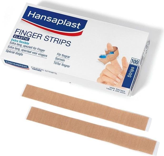 Produktbild Hansaplast Finger Strips Elastic besonders flexibel Pflaster, 100 St. Pflaster (100 x)