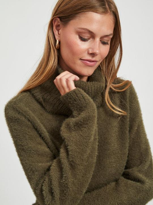 Produktbild Vila Locker geschnittener Rollkragen Strickpullover (S)