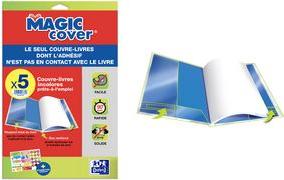 Produktbild Elba Buchschoner "Magic Cover", Inhalt: 5 Stück + 2 GRATIS mit Selbstklebestreifen zur einfachen Befestig