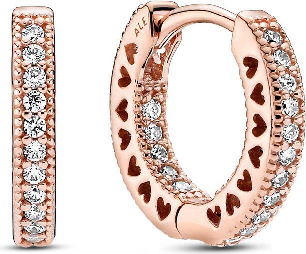 Produktbild Pandora Rose Hoop Ohrringe (Sterling Silber 925, Mit Stein(en))