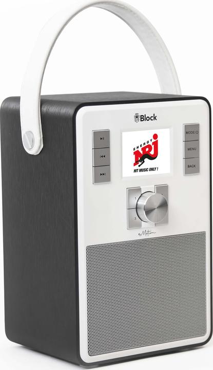 Produktbild Block Internetradio Emotionanthracite (DAB+)