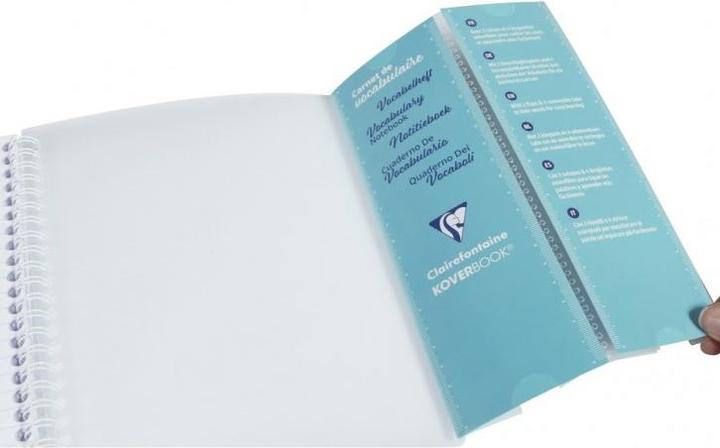 Immagine prodotto Clairefontaine Vokabelheft Koverbook (A1, Righe)