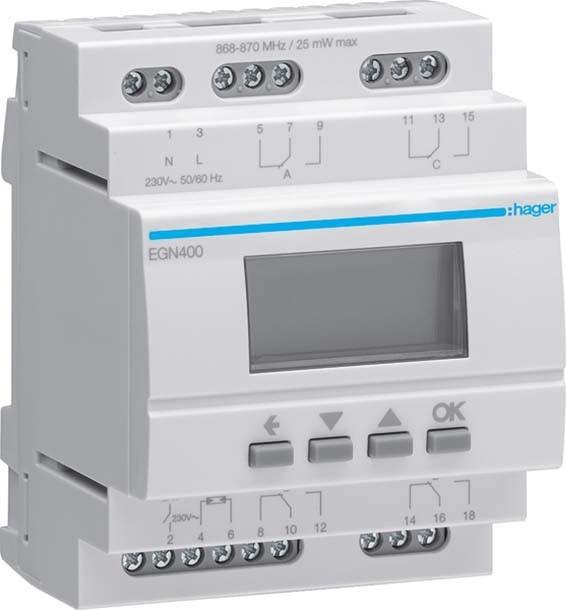 Produktbild Hager Zeitschaltuhr EGN400 Digital