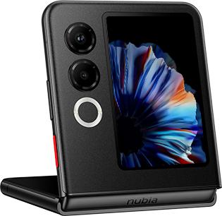 Nubia Flip 2 5G 8GB/256GB Schwarz (256 Go, Noir, 6.90", 50 Mpx, 5G)