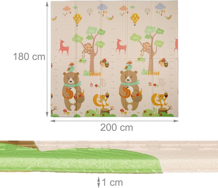 Immagine prodotto Relaxdays Spielmatte (200 x 180 cm)