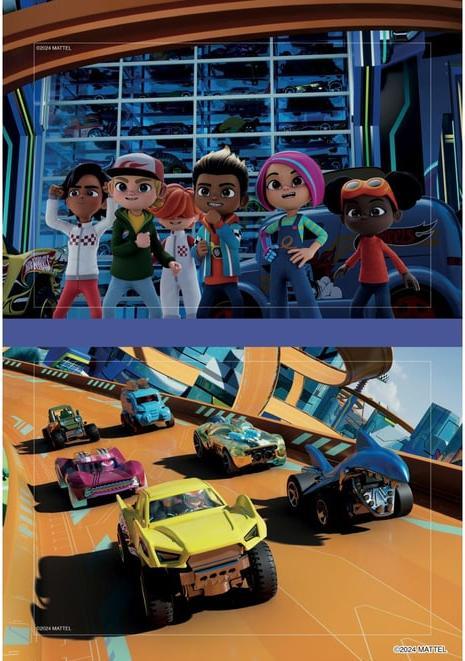 Image du produit Panini Hot Wheels? Let's Race : un jeu d'autocollants et de coloriage endiablé