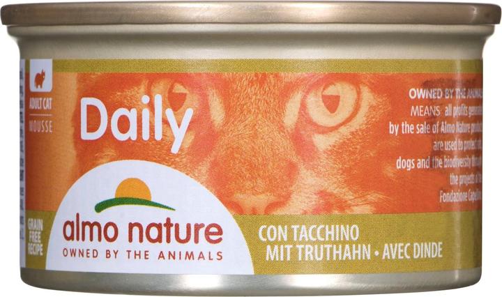 Immagine prodotto Almo Nature Menu giornaliero Mousse di tacchino (Adulto, 1 pz., 85 g)