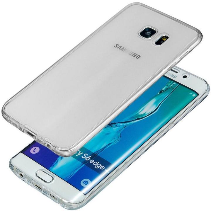 Produktbild König Design Full TPU Case für Samsung Galaxy Schutz Hülle Handy Tasche Transparent Cover Neu (Apple iPhone 6)