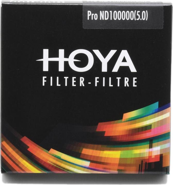Actual product image Hoya Pro ND100000 Filter (77 mm, Neutral density filter)